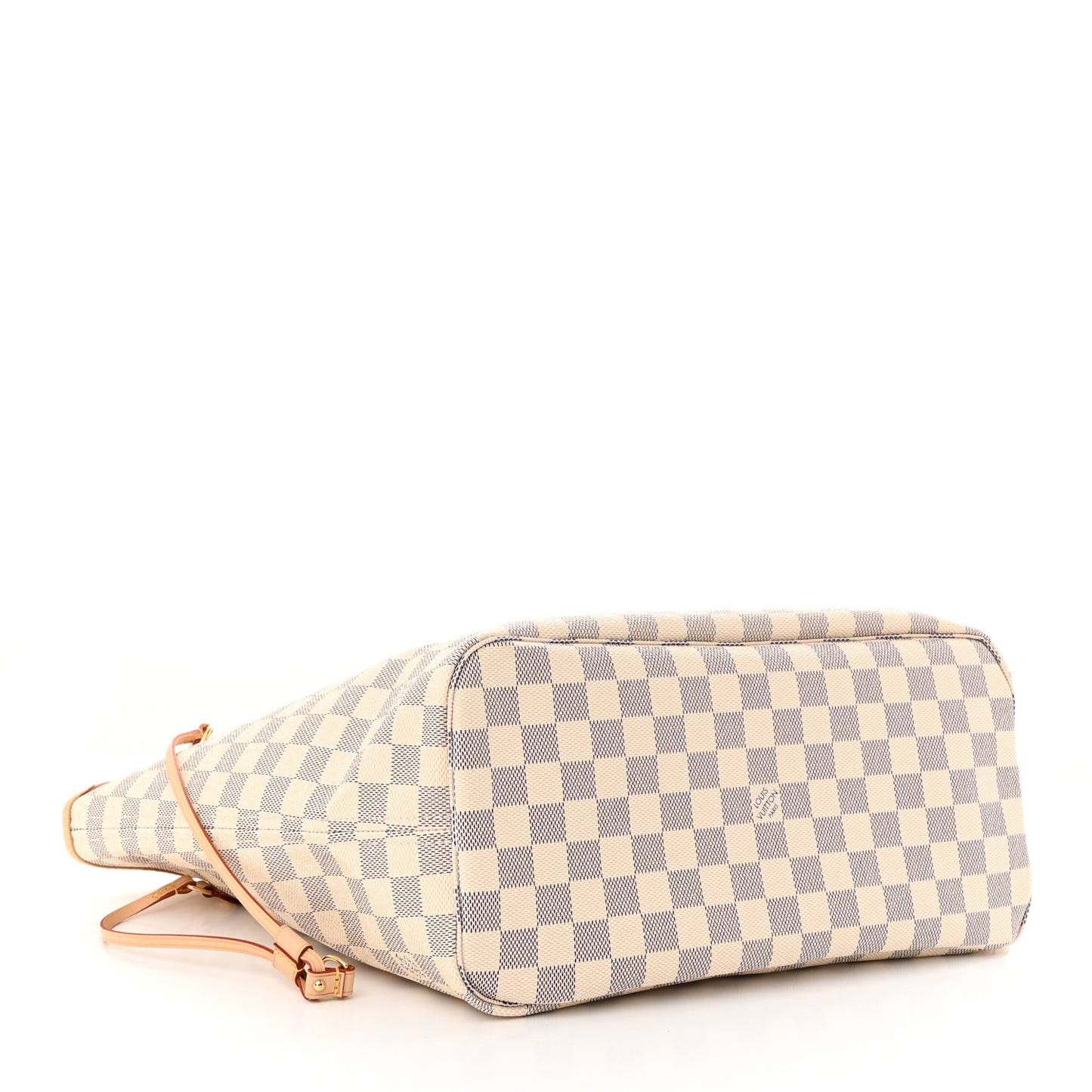 Damier Azur Neo Neverfull MM Rose Ballerine
