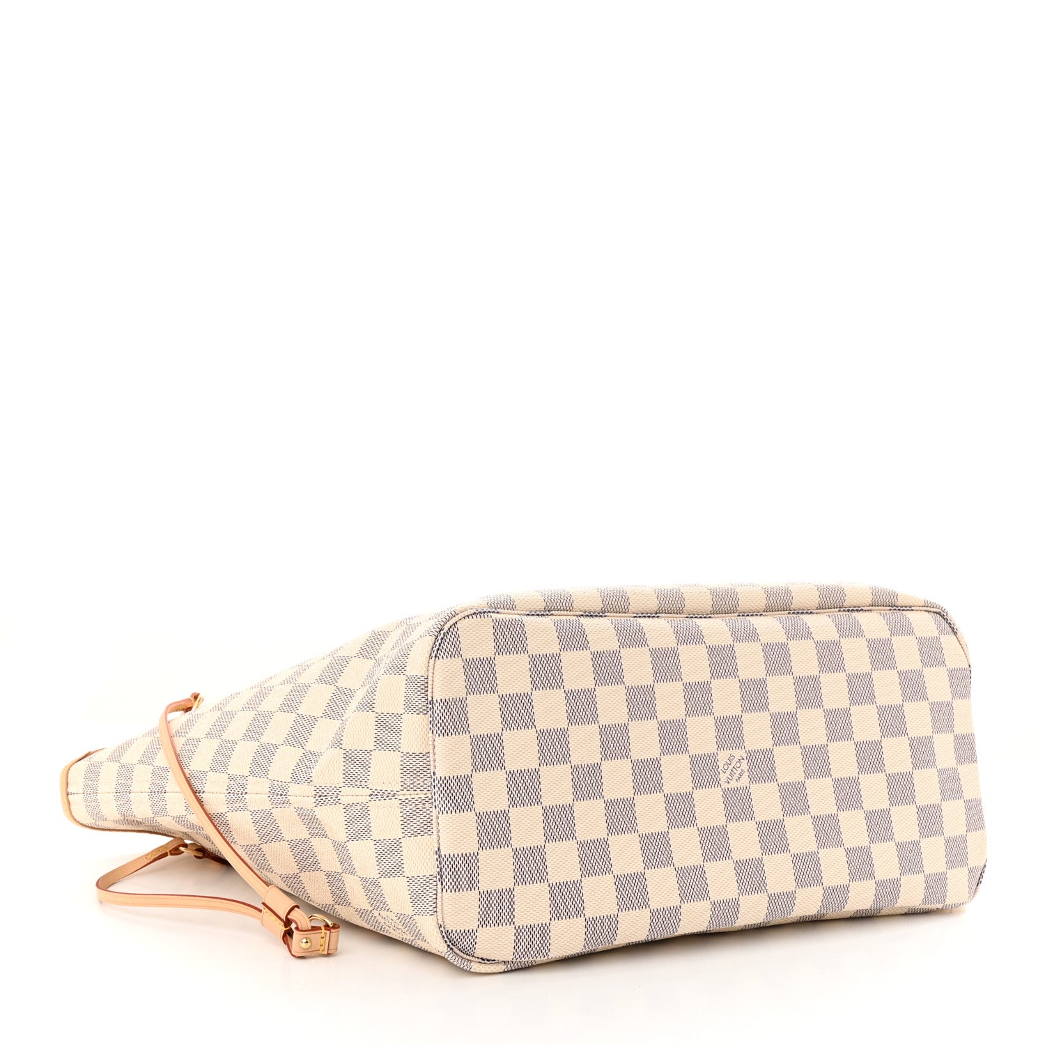 Louis Vuitton Damier Azur Neo Neverfull MM Rose Ballerine 5 of 11
