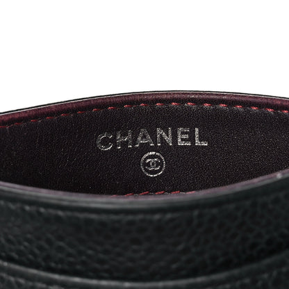 Chanel Caviar Quilted Card Holder Black 6 of 9
