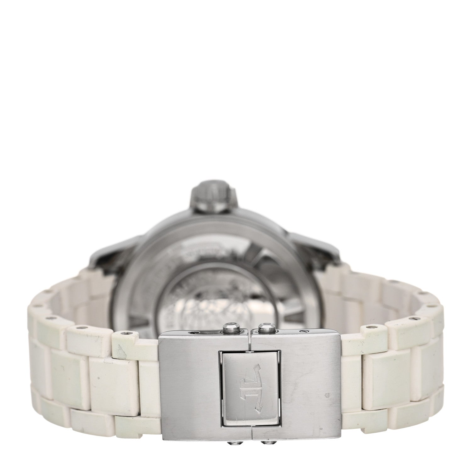 Jaeger-LeCoultre Stainless Steel Rubber Diamond 38mm Master Compressor GMT Automatic Watch White Q1898420 3 of 4