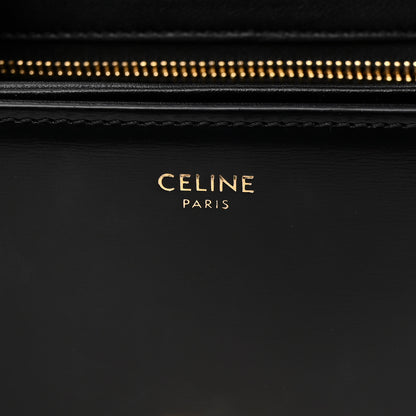 Celine Shiny Calfskin Small Triomphe Black 7 of 10