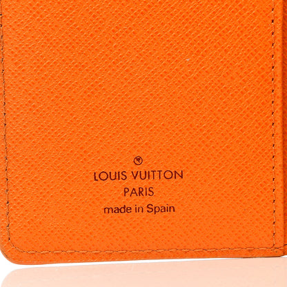Louis Vuitton Epi Small Ring Agenda Cover Mandarin 5 of 9