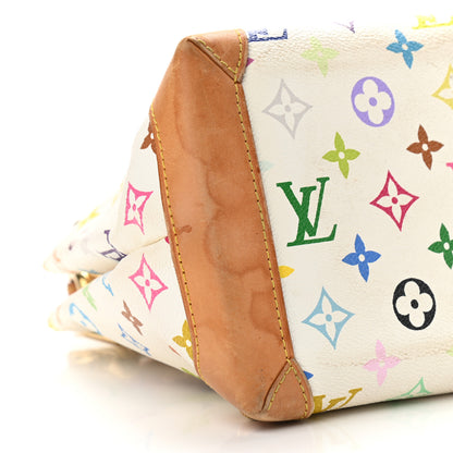 Louis Vuitton Monogram Multicolor Audra White 21 of 22