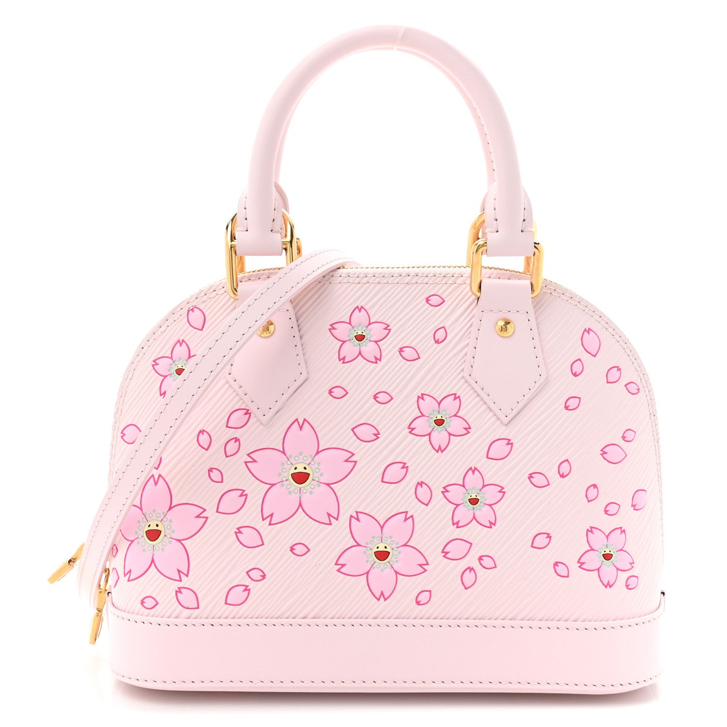 Louis Vuitton LV X TM Epi Cherry Blossom Alma BB Pink 1 of 9