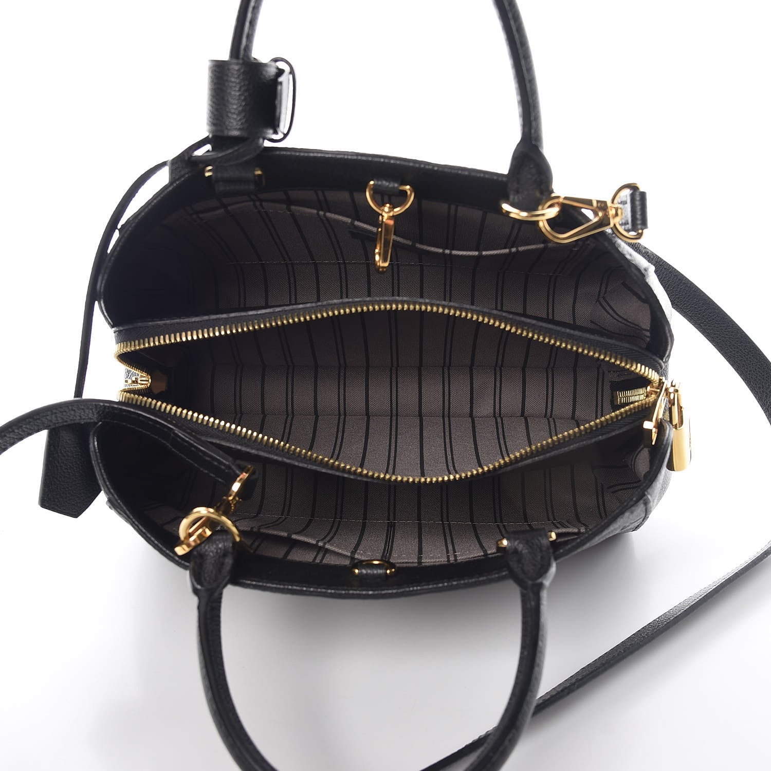 Louis Vuitton Empreinte Montaigne BB Black 7 of 9