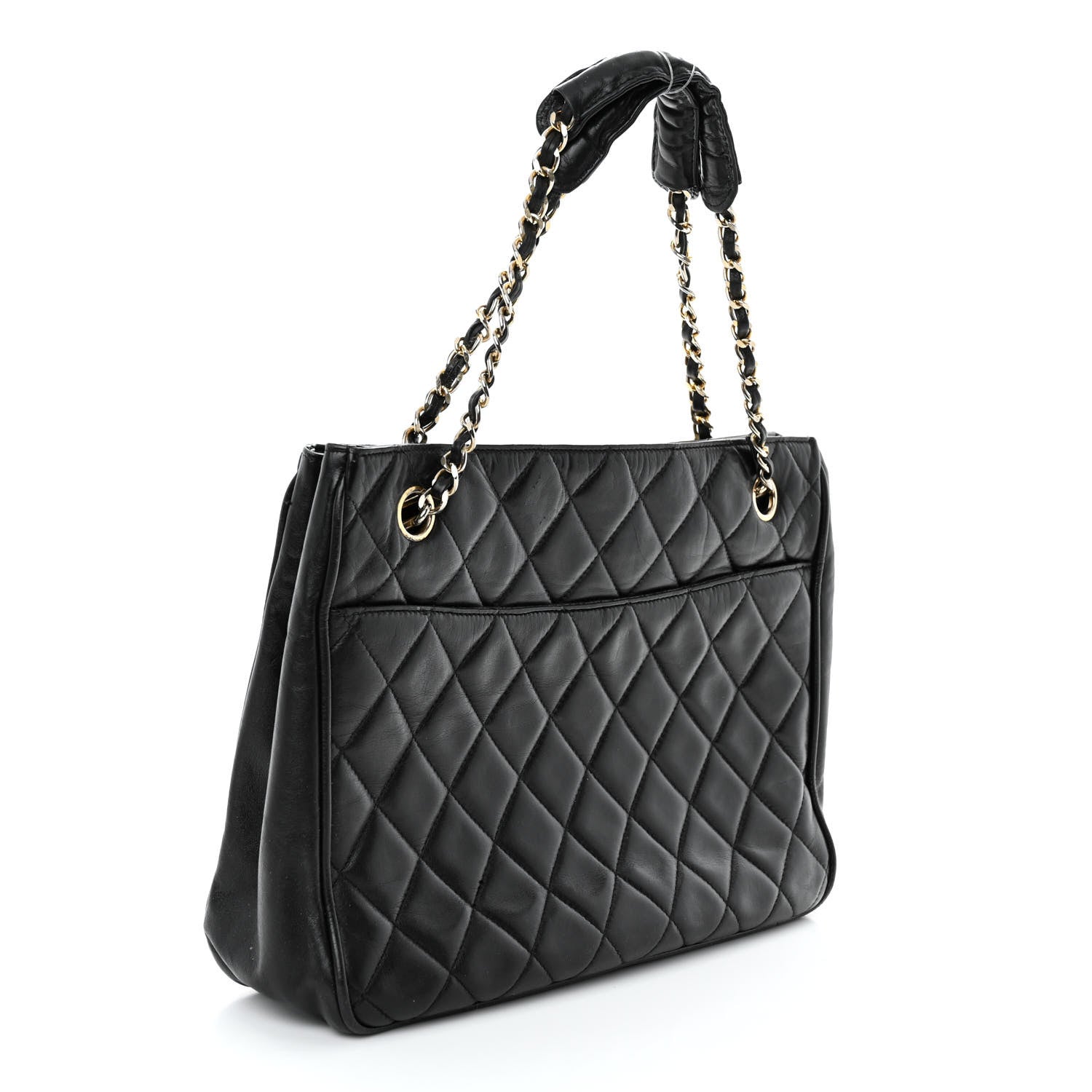 Chanel Lambskin Quilted Shoulder Bag Black 3 of 11