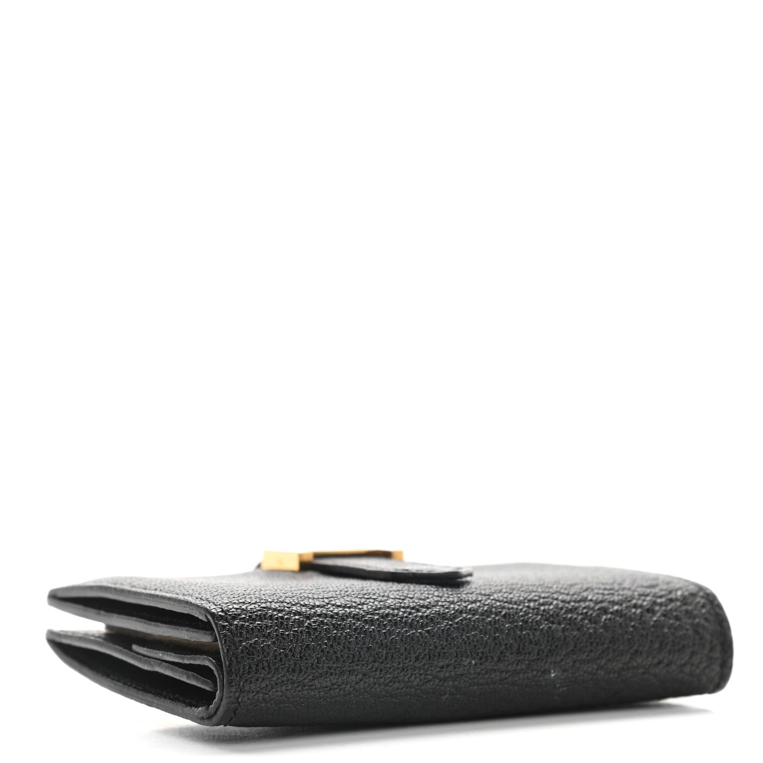 Hermes Chevre Mysore Mini Bearn Wallet Black 4 of 8