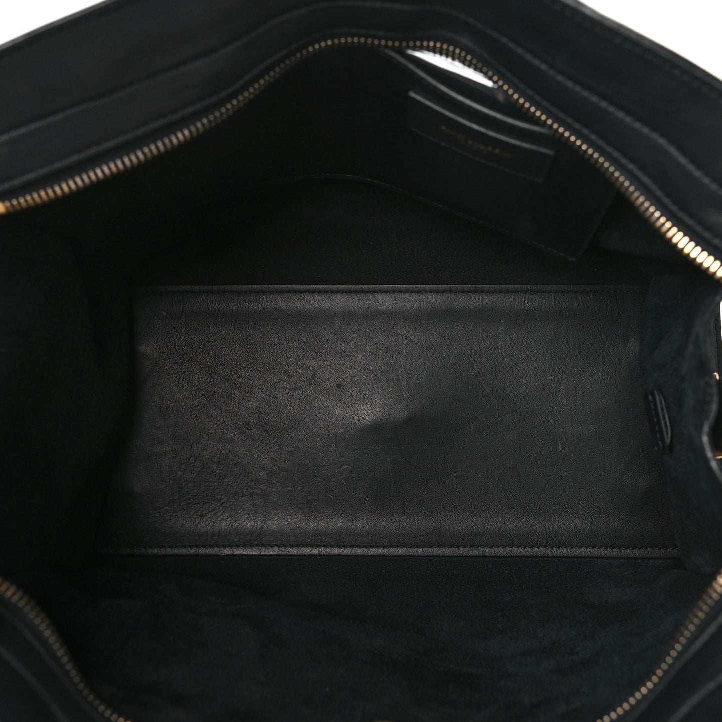 Calfskin Small Classic Y Cabas Black