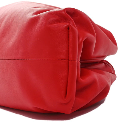 Bottega Veneta Smooth Butter Calf The Pouch Oversized Clutch Bright Red 11 of 11