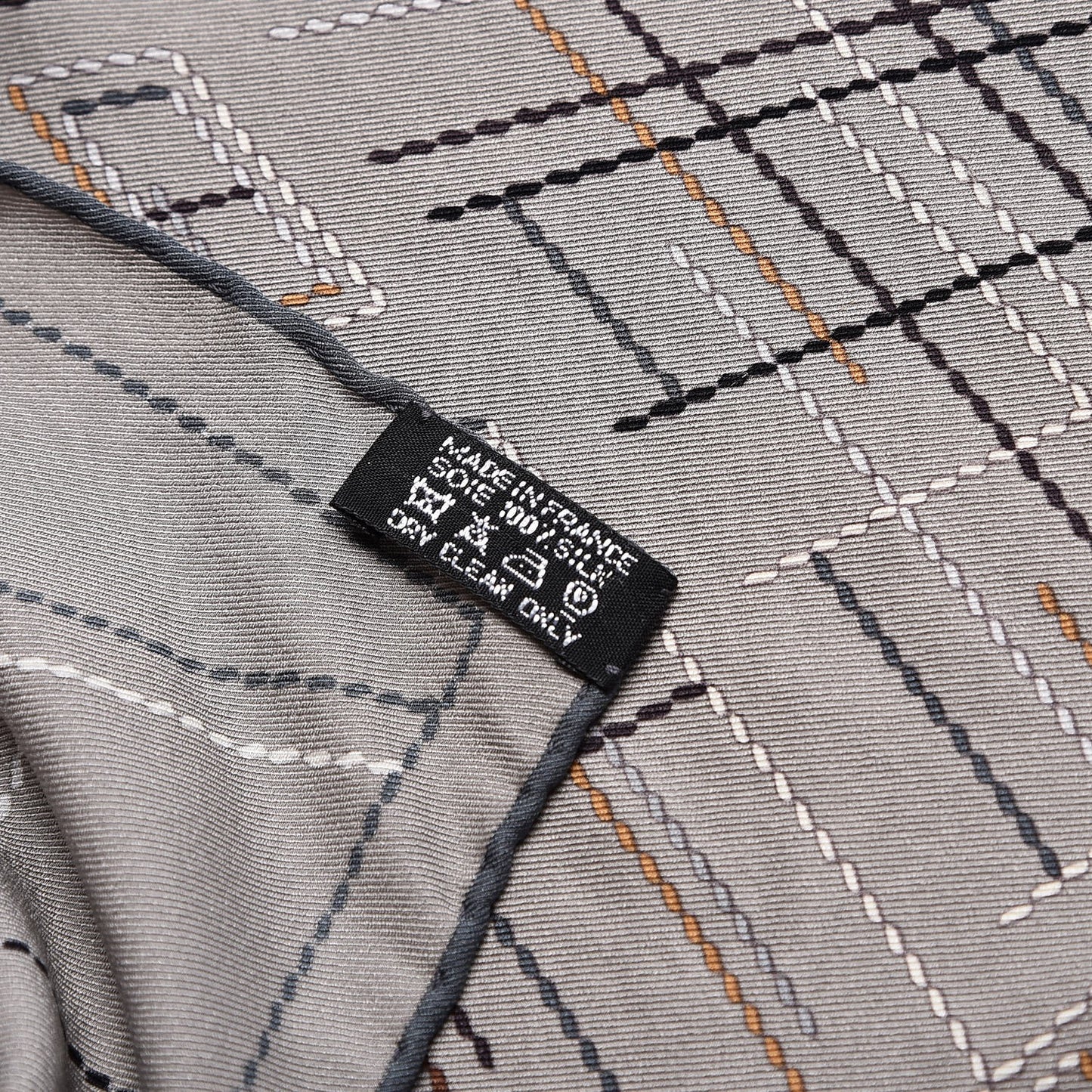 Silk Pique Sellier Scarf 70