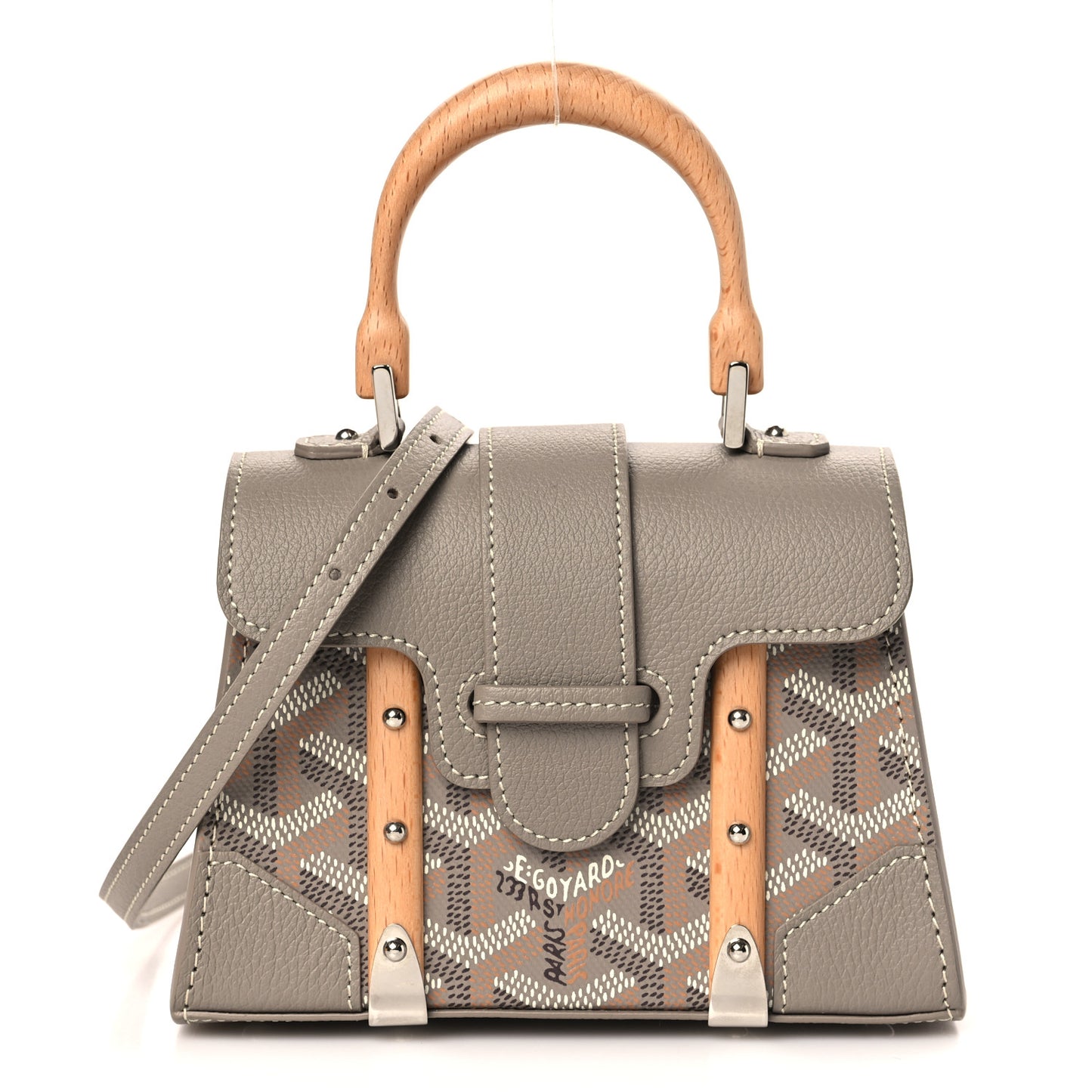 Goyardine Structure Nano Saigon Grey
