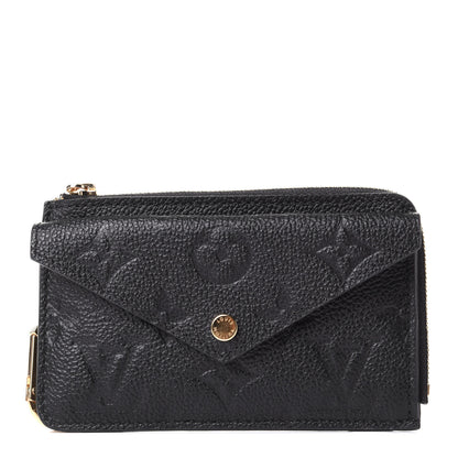 Louis Vuitton Empreinte Recto Verso Card Holder Black 1 of 7