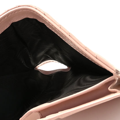 Gucci Calfskin Matelasse GG Marmont Card Case Perfect Pink 9 of 9