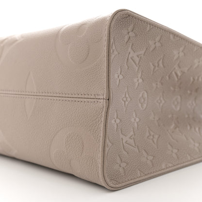 Louis Vuitton Empreinte Monogram Giant Onthego MM Tourterelle 9 of 10