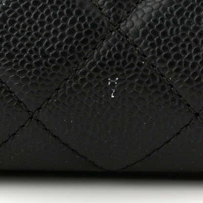 Chanel Caviar Quilted Grand Shopping Tote GST Black 11 of 12