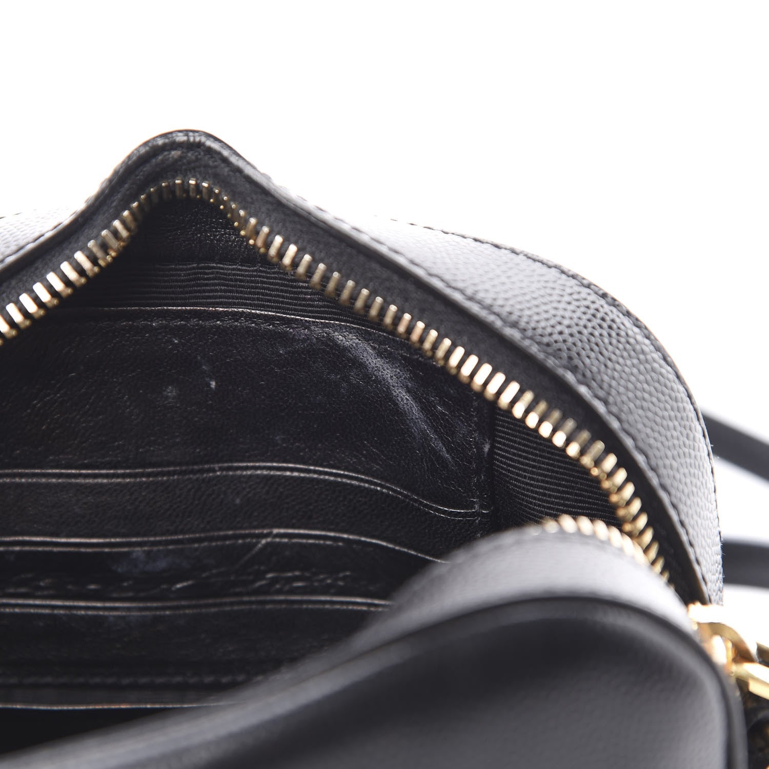 Saint Laurent Grain De Poudre Small Classic Monogram Camera Bag Black 11 of 13