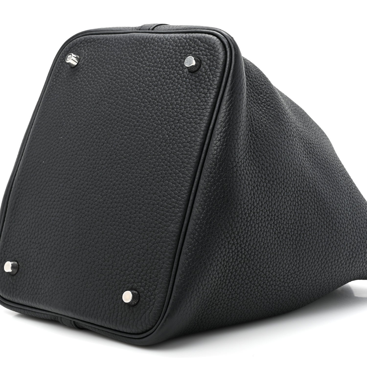 Hermes Taurillon Clemence Picotin Lock 22 MM Black 9 of 14