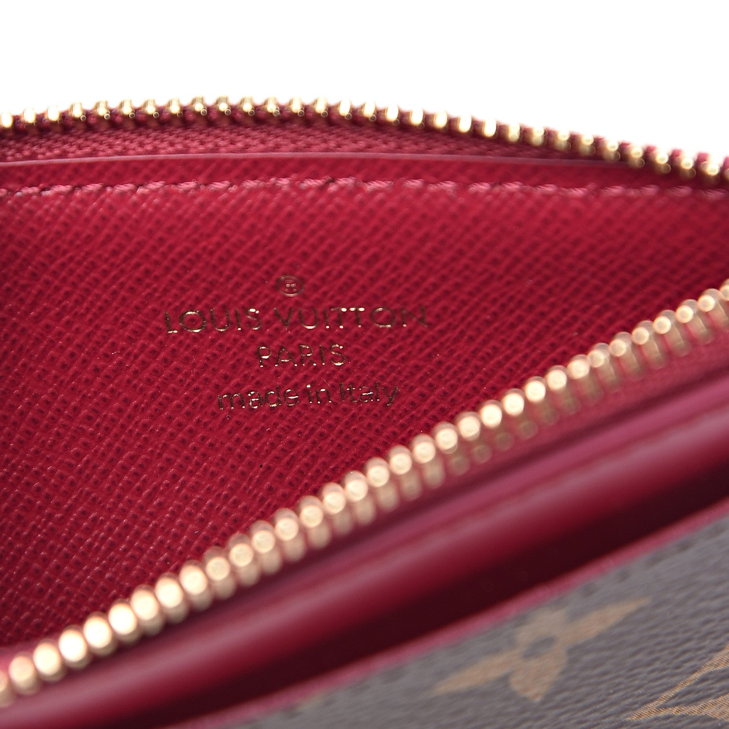 Louis Vuitton Monogram Zipped Card Holder Fuchsia 6 of 7