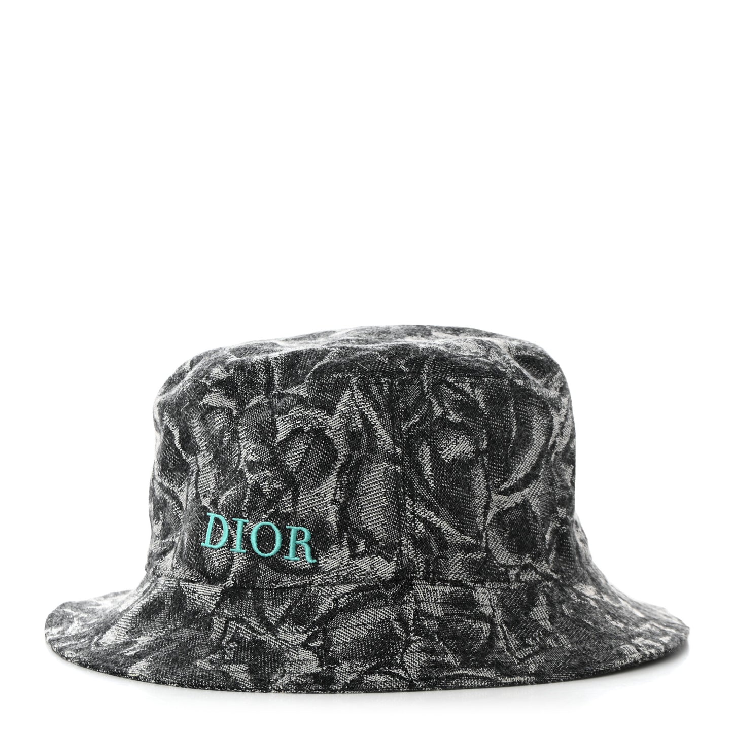 Cotton Jardin Floral Bucket Hat L Blue