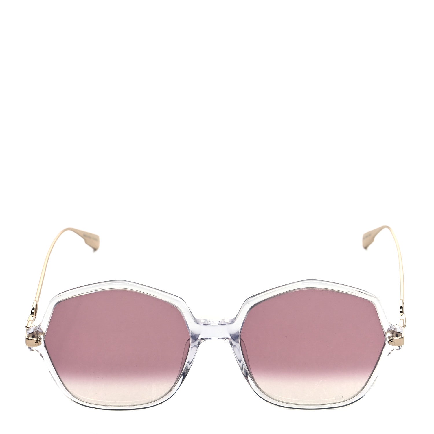 Christian Dior Acetate DiorLink 1 Sunglasses Pink Gold 2 of 9