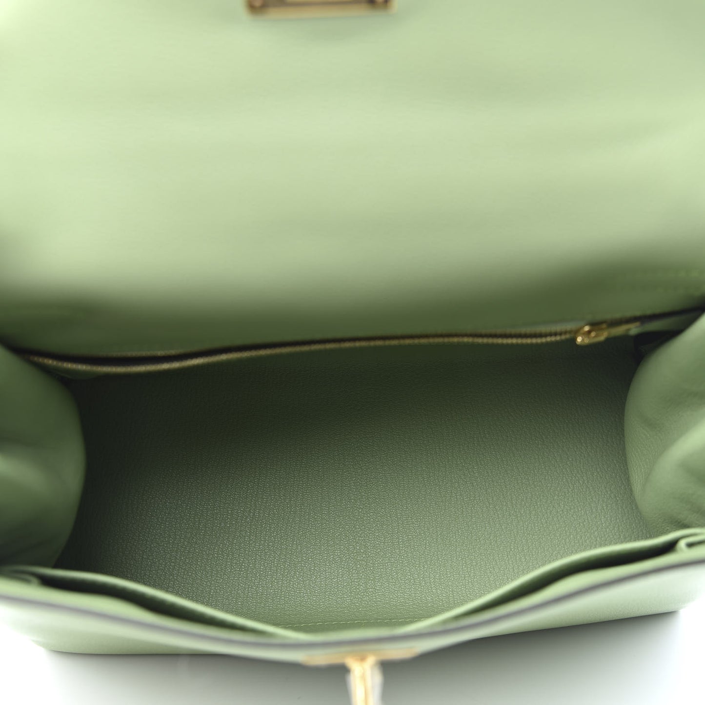 Evercolor Kelly Retourne 28 Vert Criquet
