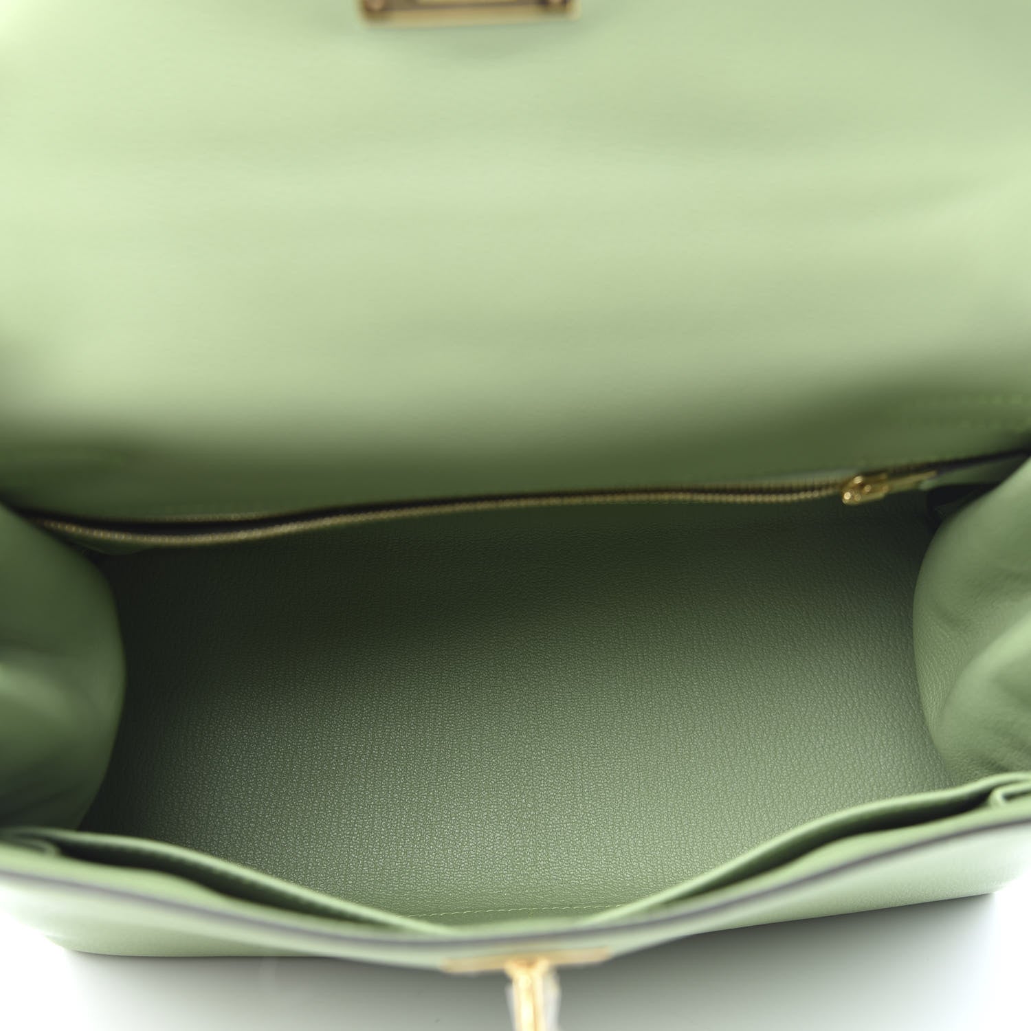 Hermes Evercolor Kelly Retourne 28 Vert Criquet 5 of 12