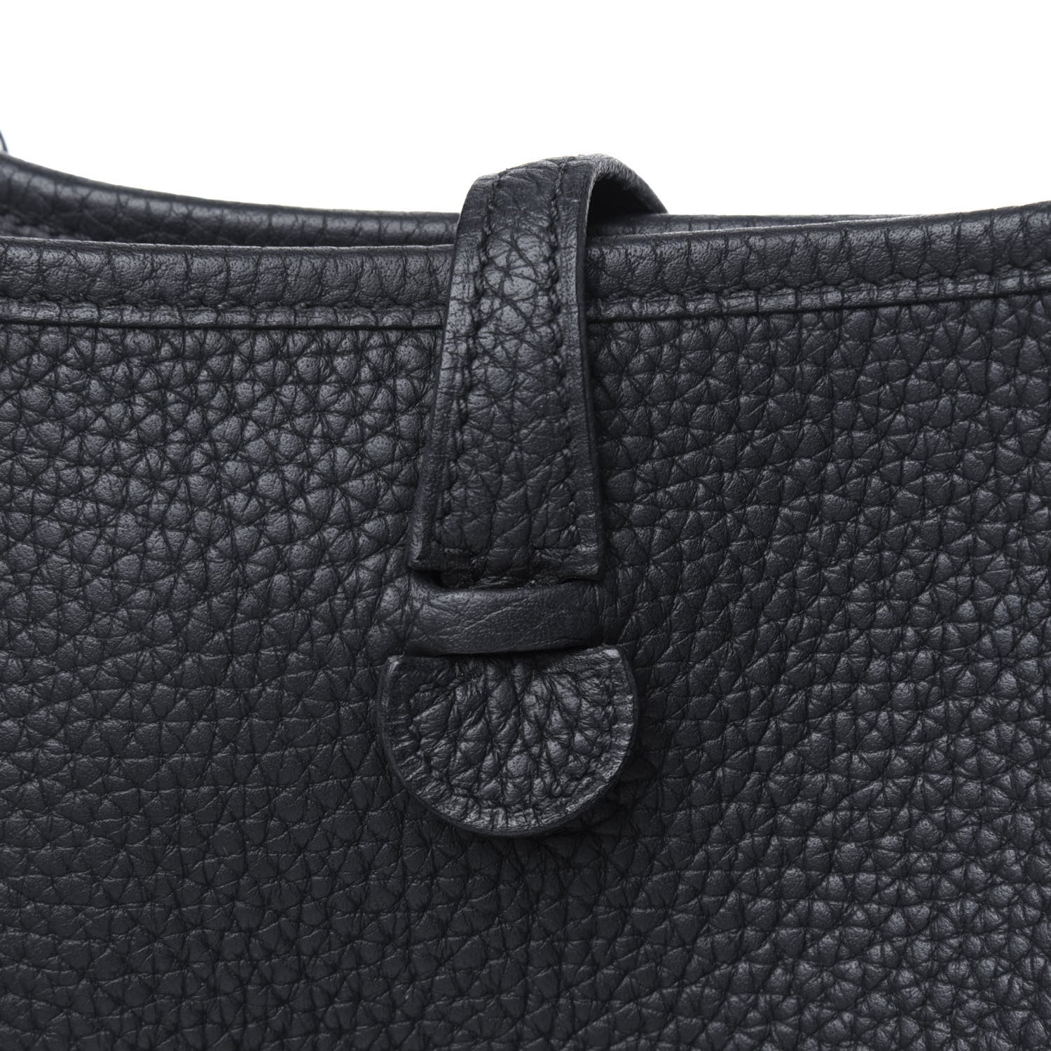 Hermes Taurillon Clemence Evelyne TPM Black 11 of 16