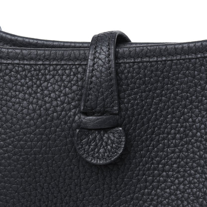Hermes Taurillon Clemence Evelyne TPM Black 11 of 16