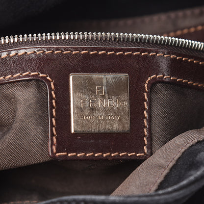 Fendi Suede Baguette Black 6 of 16