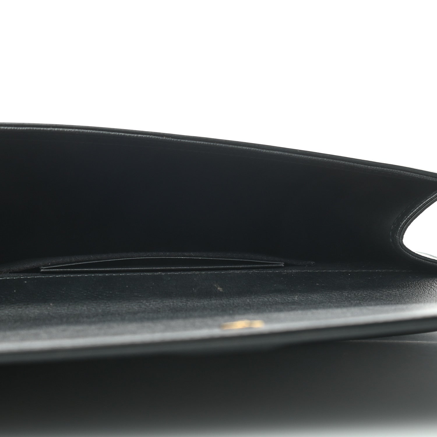 Saint Laurent Calfskin Monogram Large Belle De Jour Clutch Black 5 of 6