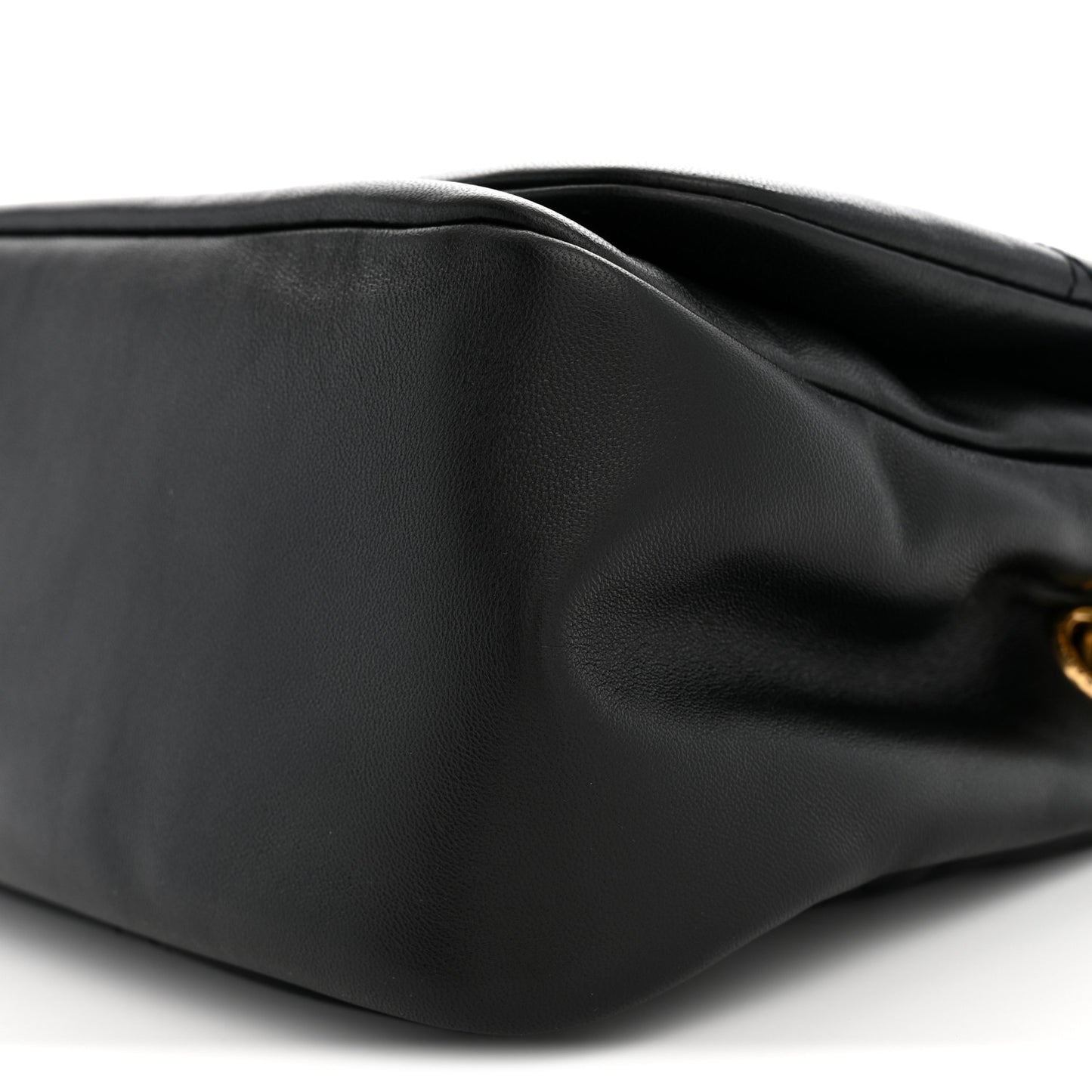 Lambskin Matelasse Monogram Small Jamie 4.3 Black
