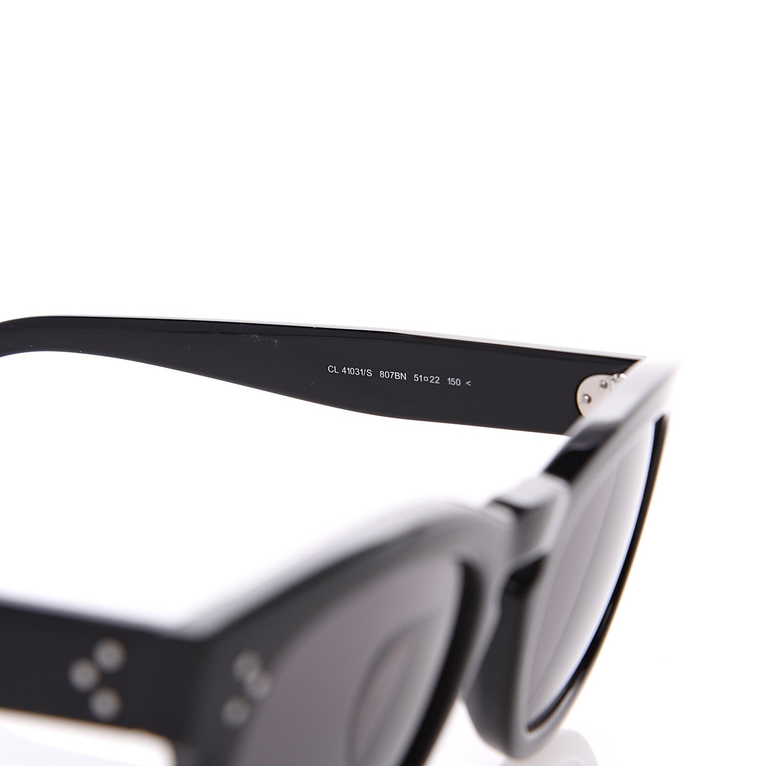 Celine Sunglasses CL 41034 Black 5 of 7