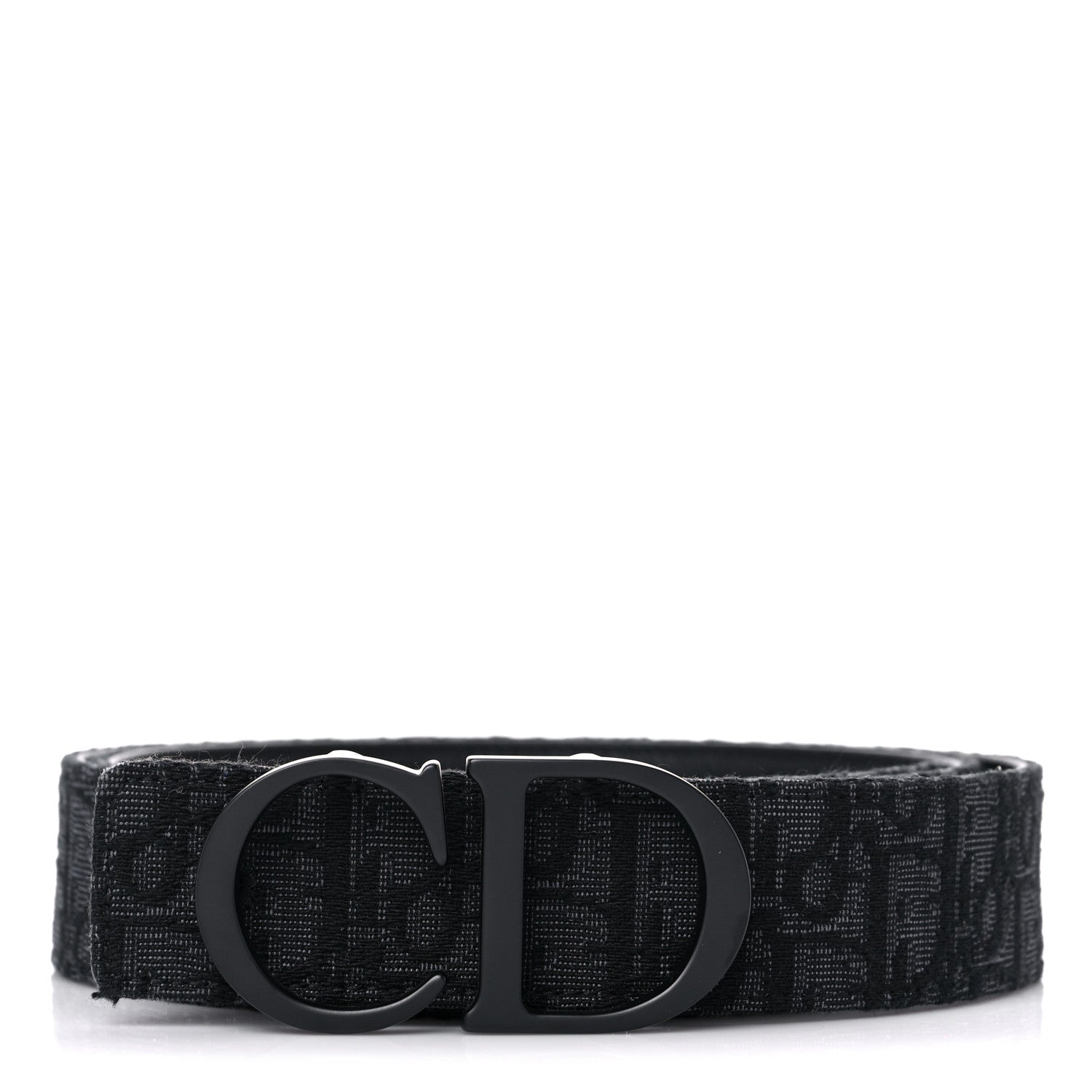 Christian Dior Oblique 35mm Belt 100 Black 1 of 6