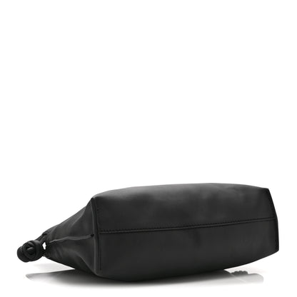 Loewe Calfskin Mini Flamenco Knot Clutch Black 4 of 10