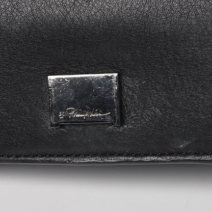 3.1 Phillip Lim 3.1 Calfskin Large Soleil Flap Bag Black 9 of 21