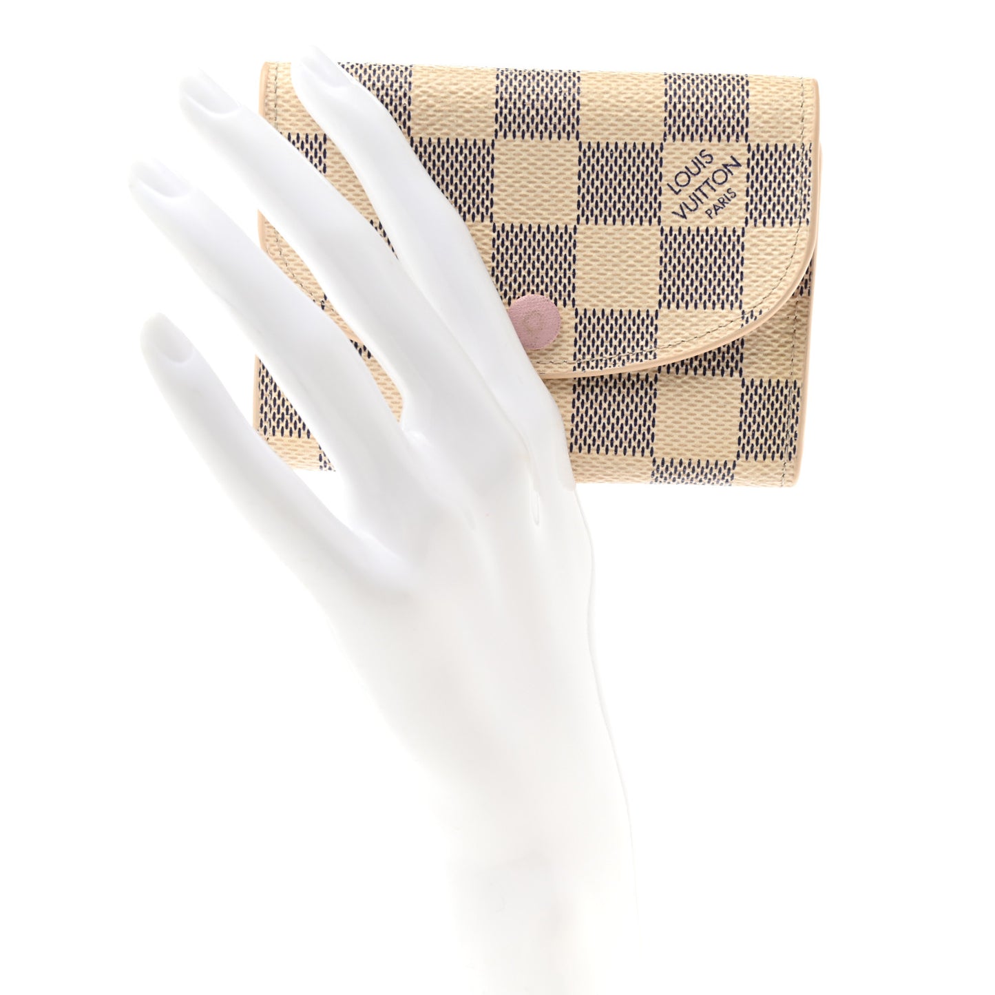 Damier Azur Rosalie Coin Purse Rose Ballerine