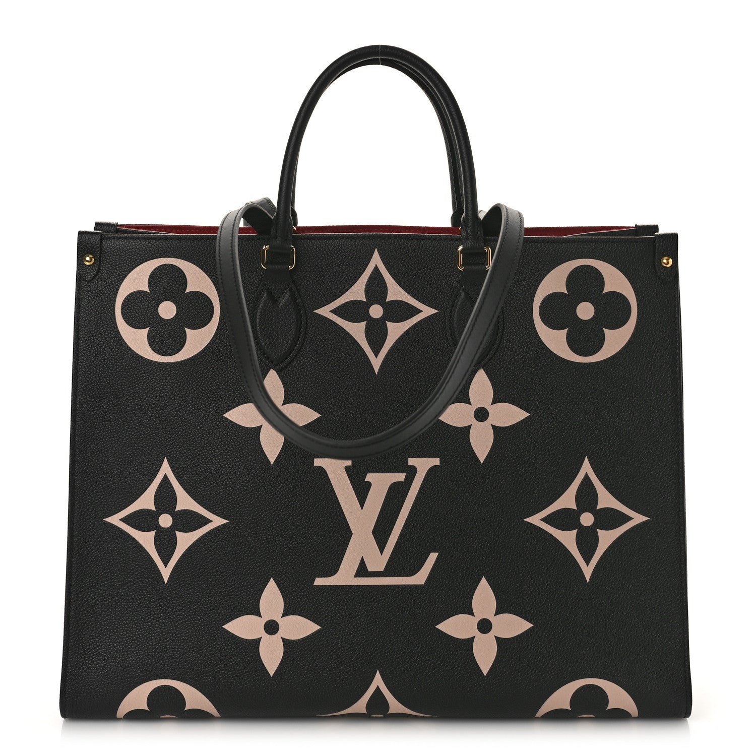Louis Vuitton Empreinte Monogram Giant Onthego GM Black Beige 1 of 8