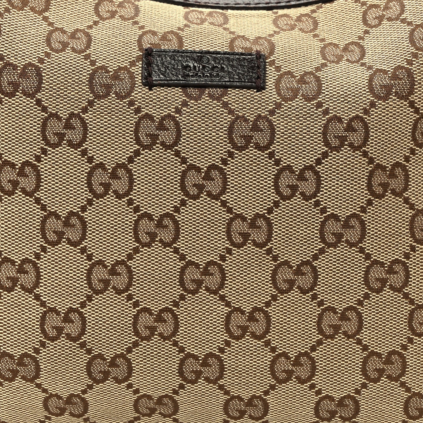 Monogram Medium Half Moon Hobo Dark Brown