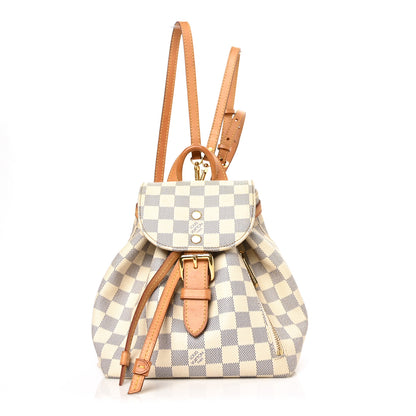 Louis Vuitton Damier Azur Sperone BB Backpack 1 of 7