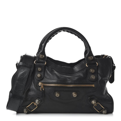 Balenciaga Agneau Giant 21 Rose Gold Hardware City Black 1 of 11