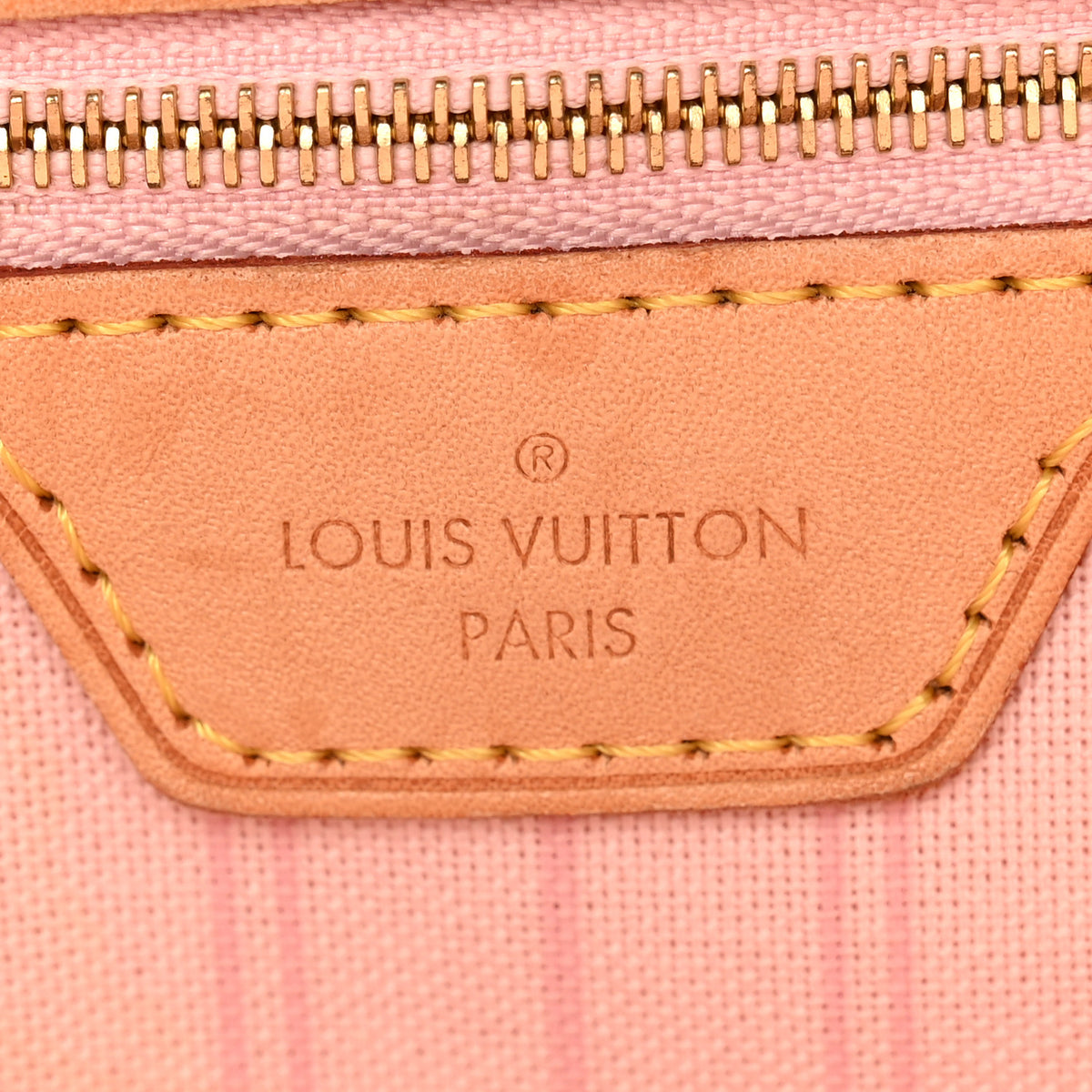 Damier Azur Neo Neverfull MM Rose Ballerine