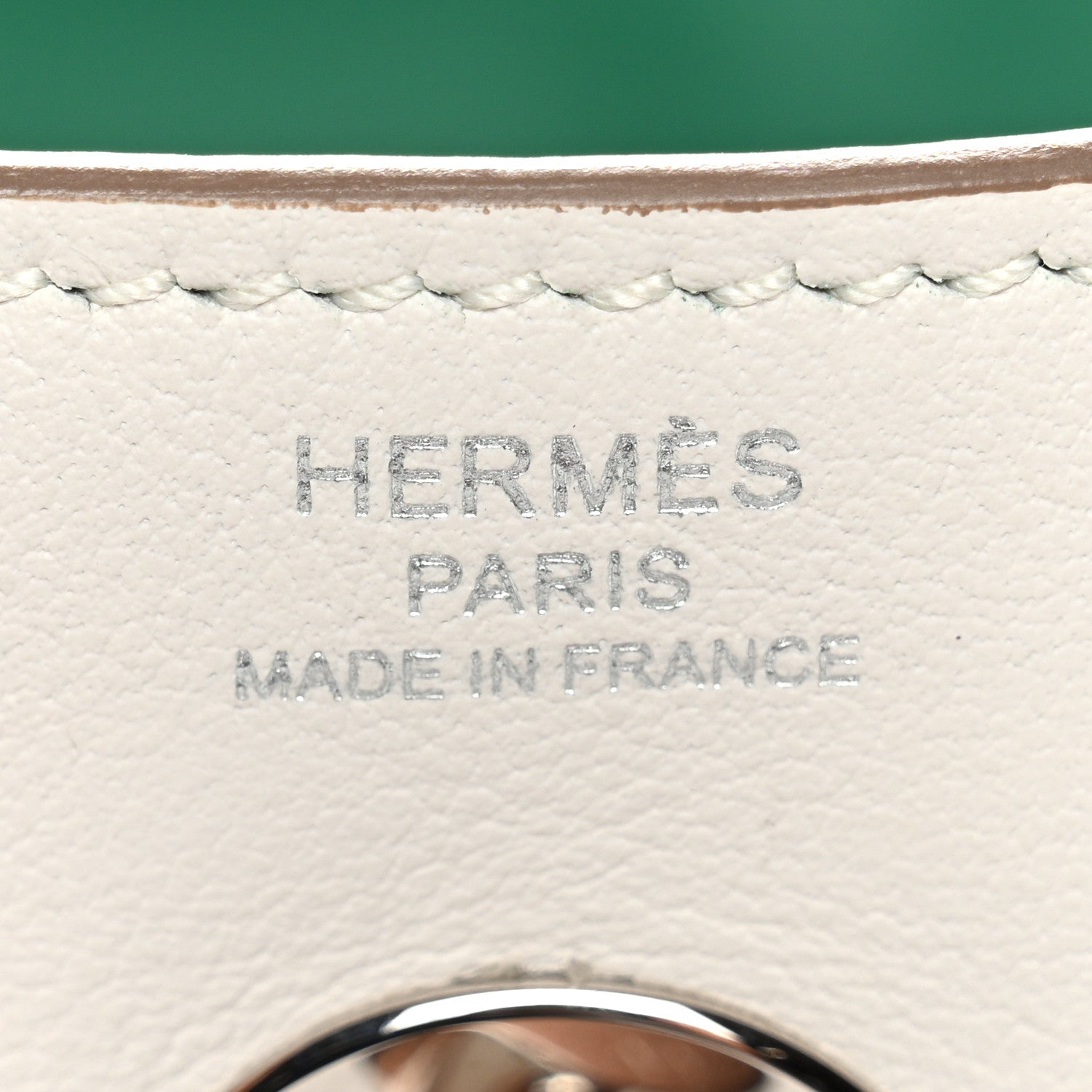 Hermes Swift Verso Lindy 26 Gris Pale Vert Vertigo 6 of 11
