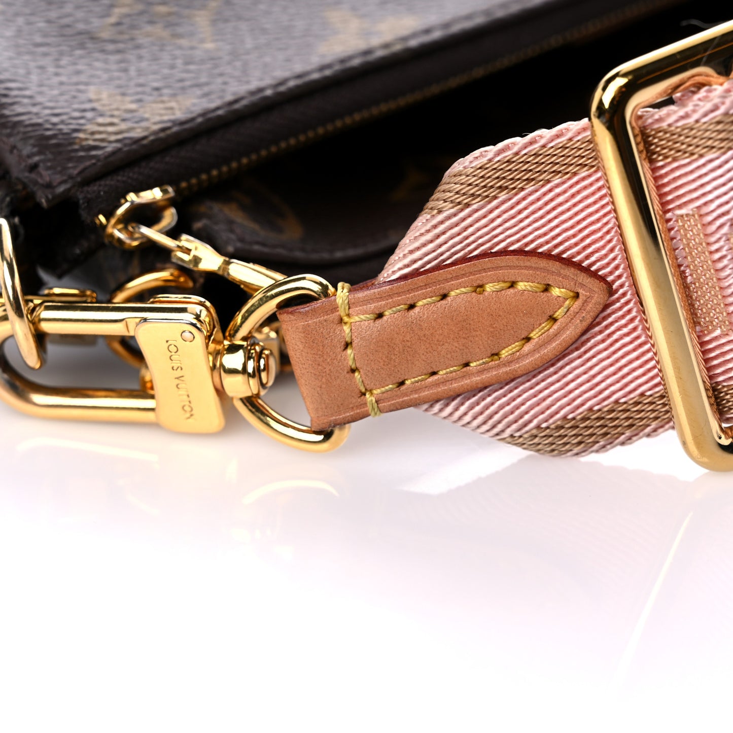Monogram Multi Pochette Accessories Rose Clair