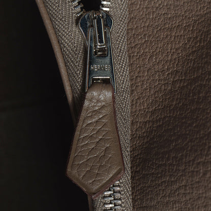 Hermes Taurillon Clemence Jypsiere 34 Etoupe 15 of 23