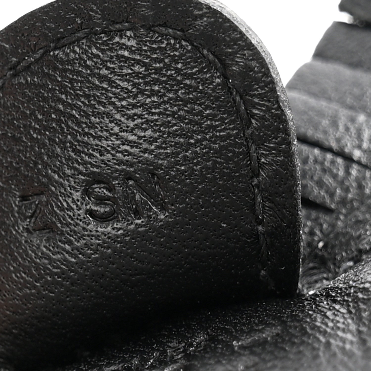 Hermes Milo Lambskin Lizard Touch Grigri Rodeo Horse Bag Charm So Black 4 of 5