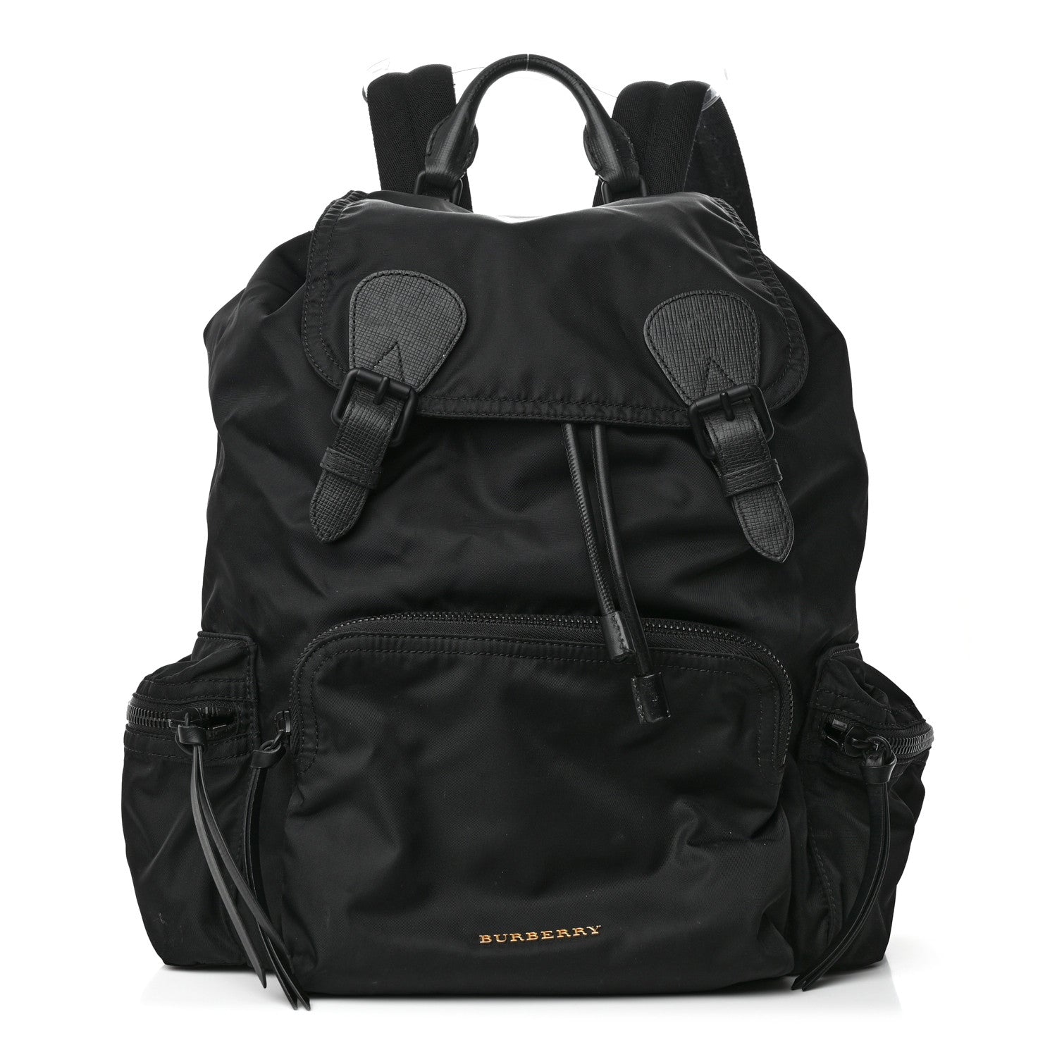 Burberry Technical Nylon Large Rucksack Backpack Black 1 of 14