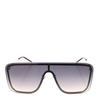 Saint Laurent Metal SL 364 Mask Sunglasses Black 2 of 7