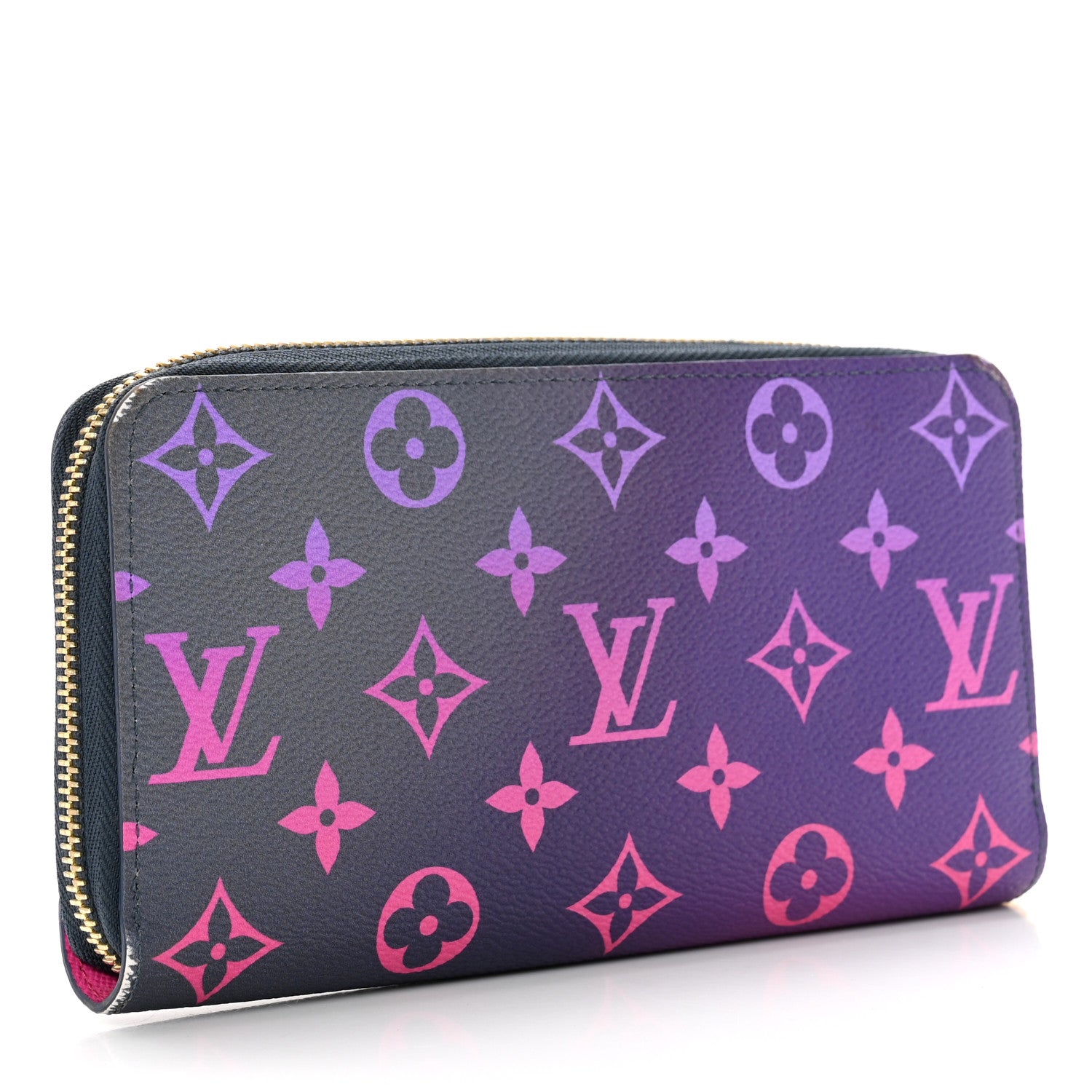 Louis Vuitton Monogram Giant Spring In The City Zippy Wallet Midnight Fuchsia 3 of 10