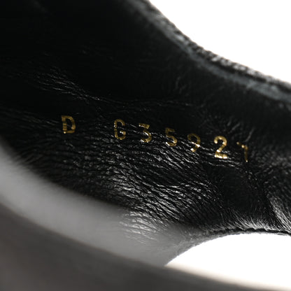 Chanel Grained Calfskin Velcro Dad Sandals 39.5 Black 8 of 18