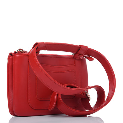 Chanel Lambskin CC Mania Waist Belt Bag Red 3 of 15